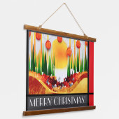 HOLIDAY SUNSHINE WITHIN THE PINES :) 吊り下げ型タペストリー (傾斜あり)