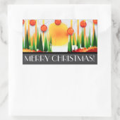 HOLIDAY SUNSHINE WITHIN THE PINES :) 長方形シール (バッグ)