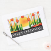 HOLIDAY SUNSHINE WITHIN THE PINES :) 長方形シール (封筒)