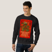 Holiday Sweater Christmas till Chinese New Year スウェットシャツ (正面フル)