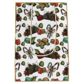 Holiday Sweets ミディアムペーパーバッグ (裏面)