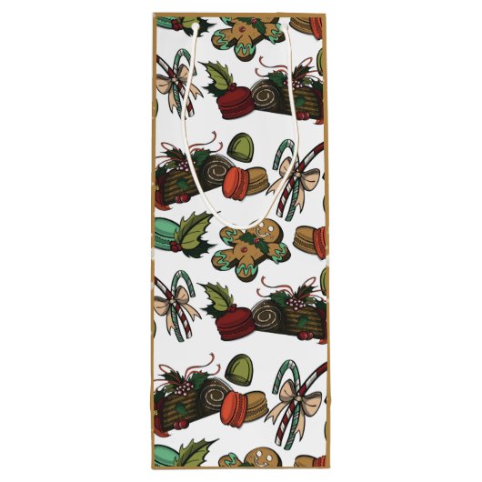 Holiday Sweets ワインギフトバッグ (裏面)