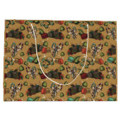 Holiday Sweets- Coco (Color) Large Gift Bag ラージペーパーバッグ (裏面)