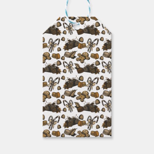 Holiday Sweets- Coco (Solid) Gift Tag ギフトタグ (正面)