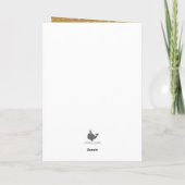 Holiday Sweets- Coco (Solid) Large Gift Bag カード (裏面)