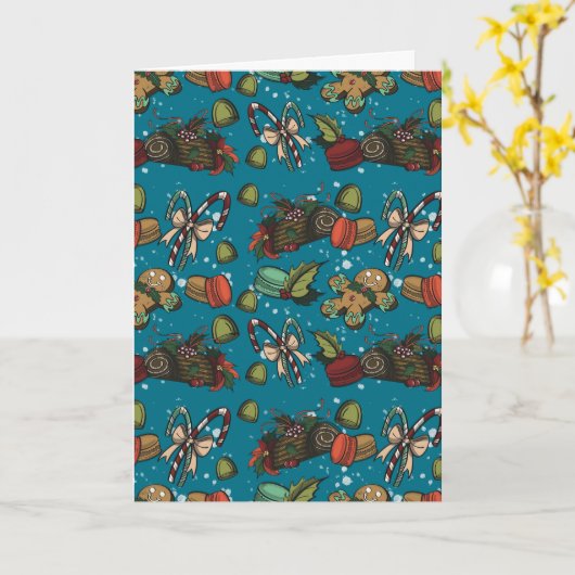 Holiday Sweets- Ice (Color) カード (黄色い花)