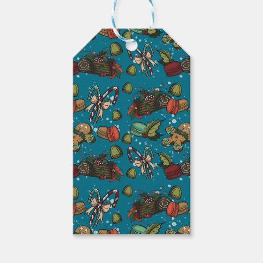 Holiday Sweets- Ice (Color) ギフトタグ (正面)