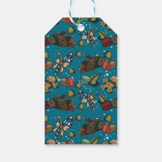 Holiday Sweets- Ice (Color) ギフトタグ (裏面)