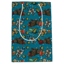 Holiday Sweets- Ice (Color) ミディアムペーパーバッグ