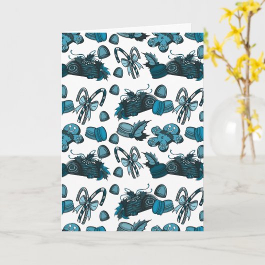 Holiday Sweets- Ice (Solid) カード (黄色い花)