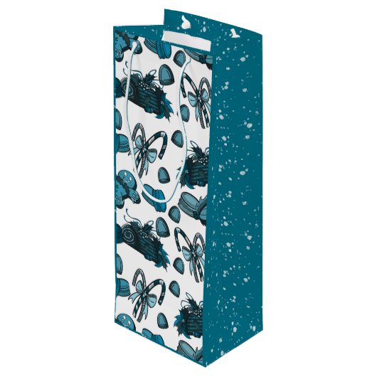 Holiday Sweets- Ice (Solid) ワインギフトバッグ (裏面アングル)