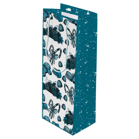 Holiday Sweets- Ice (Solid) ワインギフトバッグ (正面アングル)