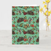 Holiday Sweets- Mint (Color) カード (黄色い花)