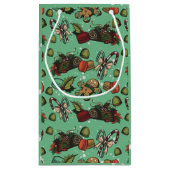 Holiday Sweets- Mint (Color) スモールペーパーバッグ (裏面)