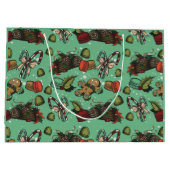 Holiday Sweets- Mint (Color) ラージペーパーバッグ (裏面)