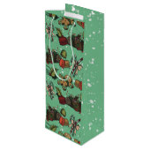 Holiday Sweets- Mint (Color) ワインギフトバッグ (裏面アングル)