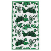 Holiday Sweets- Mint (Solid) スモールペーパーバッグ (裏面)