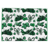 Holiday Sweets- Mint (Solid) ラージペーパーバッグ (裏面)