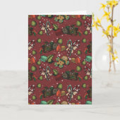 Holiday Sweets- Peppermint (Color) カード (黄色い花)