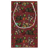 Holiday Sweets- Peppermint (Color) スモールペーパーバッグ (裏面)