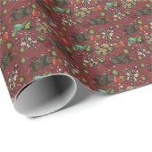 Holiday Sweets- Peppermint (Color) ラッピングペーパー (ロールコーナー)