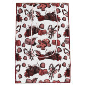 Holiday Sweets- Peppermint (Solid) ミディアムペーパーバッグ (裏面)