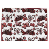 Holiday Sweets- Peppermint (Solid) ラージペーパーバッグ (裏面)