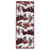 Holiday Sweets- Peppermint (Solid) ワインギフトバッグ (正面)