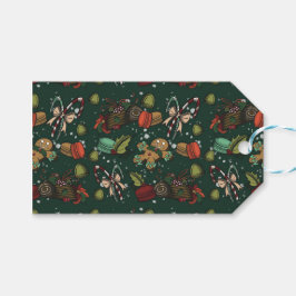 Holiday Sweets- Pine (Color) ギフトタグ