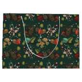 Holiday Sweets- Pine (Color) ラージペーパーバッグ (裏面)