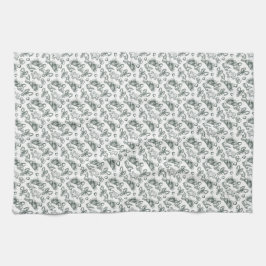 Holiday Sweets- Pine (Sheer) キッチンタオル