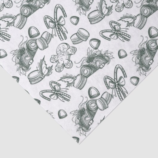 Holiday Sweets- Pine (Sheer) 薄葉紙 (詳細)