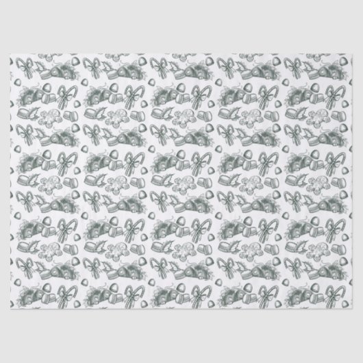 Holiday Sweets- Pine (Sheer) 薄葉紙 (正面)