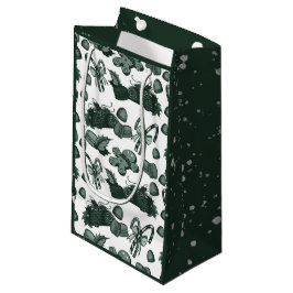 Holiday Sweets- Pine (Solid) スモールペーパーバッグ