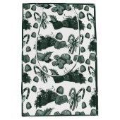 Holiday Sweets- Pine (Solid) ミディアムペーパーバッグ (正面)