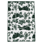 Holiday Sweets- Pine (Solid) ミディアムペーパーバッグ (裏面)