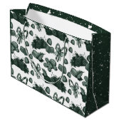 Holiday Sweets- Pine (Solid) ラージペーパーバッグ (裏面アングル)