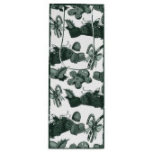 Holiday Sweets- Pine (Solid) ワインギフトバッグ (正面)