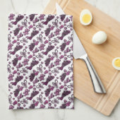 Holiday Sweets- Sugar Plum (Solid) キッチンタオル (四つ折り)