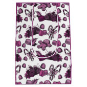 Holiday Sweets- Sugar Plum (Solid) ミディアムペーパーバッグ (裏面)