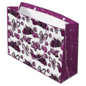 Holiday Sweets- Sugar Plum (Solid) ラージペーパーバッグ (裏面アングル)