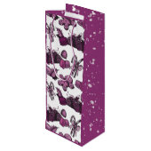 Holiday Sweets- Sugar Plum (Solid) ワインギフトバッグ (裏面アングル)