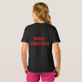 Holiday T-Shirt Country Christmas Farm Scene  Tシャツ (裏面フル)