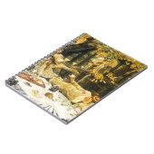 Holiday, the Picnic by James Tissot, ビクトリアン Art ノートブック (左側)
