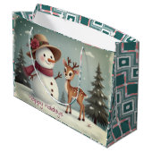 Holiday Themed Paper ラージペーパーバッグ (裏面アングル)