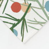 Holiday throw フリースブランケット (角)