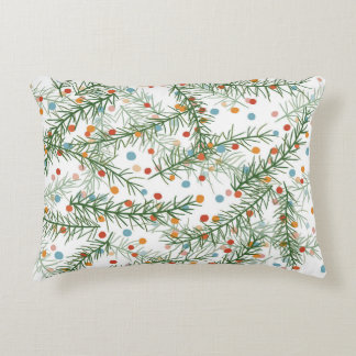 Holiday throw pillow アクセントクッション