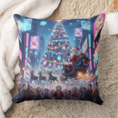 Holiday Throw Pillow クッション (ブランケット)