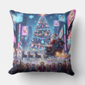 Holiday Throw Pillow クッション (正面)