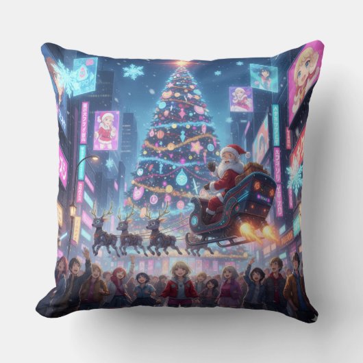 Holiday Throw Pillow クッション (正面)